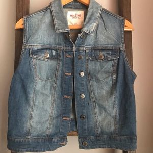 Mossimo Jean Vest